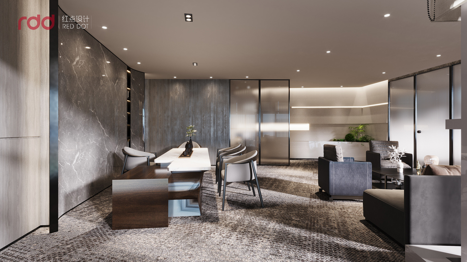 辦公室接待區(qū)