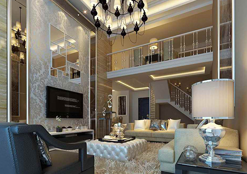 洪小姐別墅裝修設(shè)計(jì)