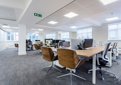 立信金融公司辦公室裝修設(shè)計(jì)