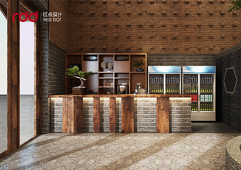 魚米之湘湘菜館設(shè)計(jì)裝修