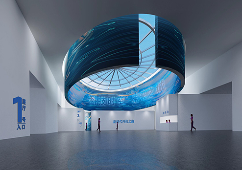 廣州科學(xué)城展廳設(shè)計(jì)辦公室裝修設(shè)計(jì)